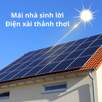 điện năng lượng mặt trời dành hco gia đình, hộ kinh doanh