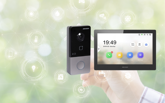 chuông cửa màn hình