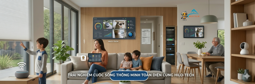 Nhà Thông Minh Hilo-Tech - Hệ Sinh Thái Smart Home Hiện Đại